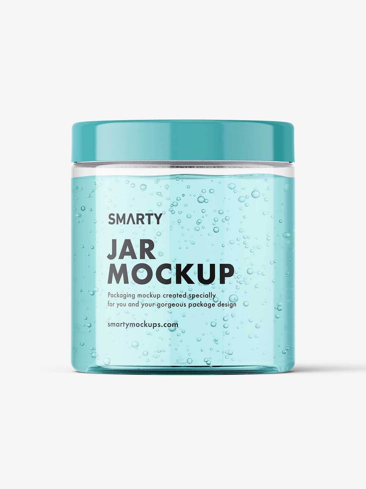 Gel jar mockup