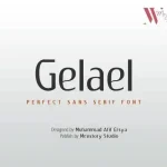 Gelael Sans Serif Font - Fonte Grátis Gelael Sans Serif Font