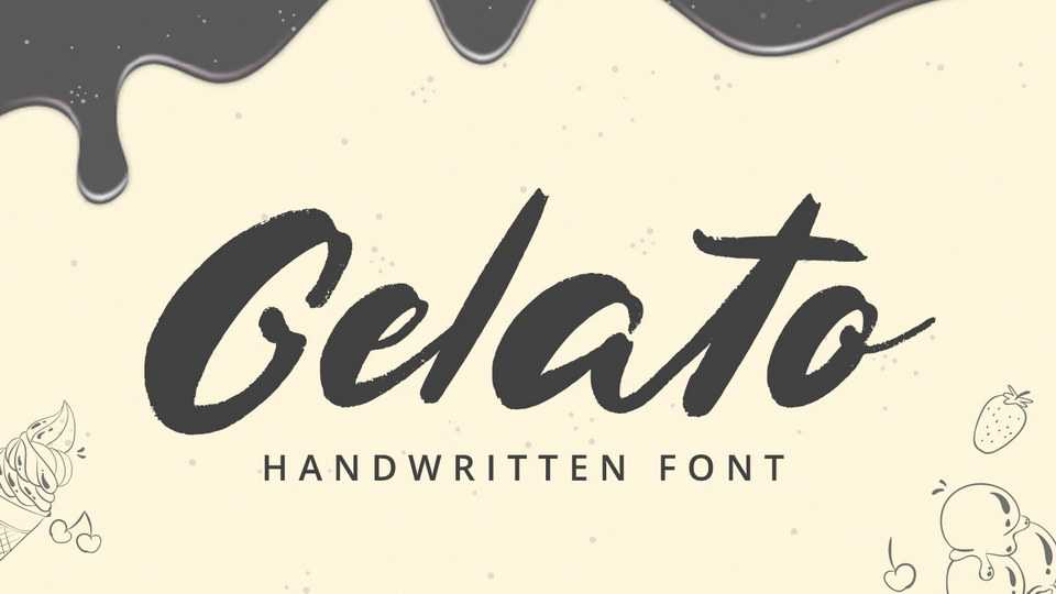 Gelato Script Font › Fontesk