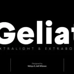 Geliat Sans Serif Font