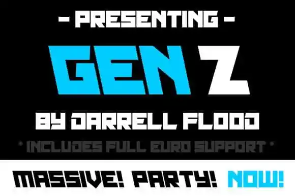 Gen Z Display Font