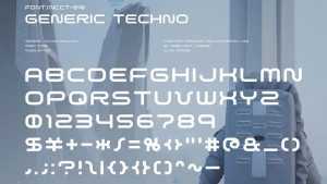 Generic Techno Font › Fontesk