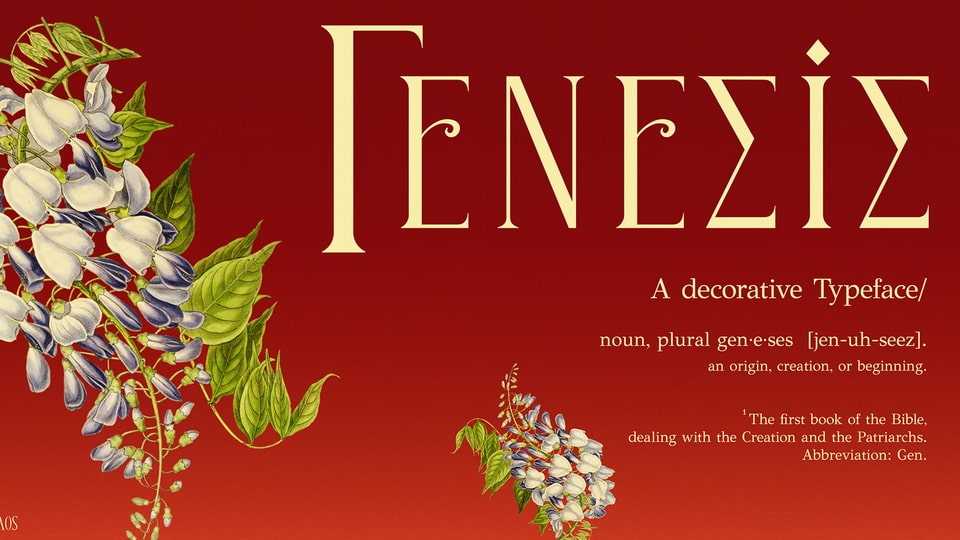 Genesis Font › Fontesk