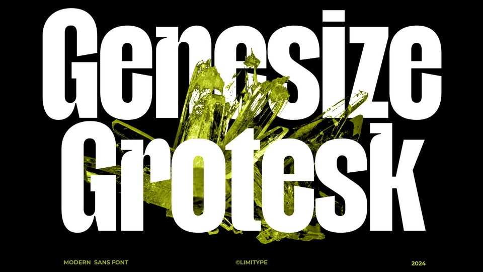 Genesize Grotesk Font › Fontesk