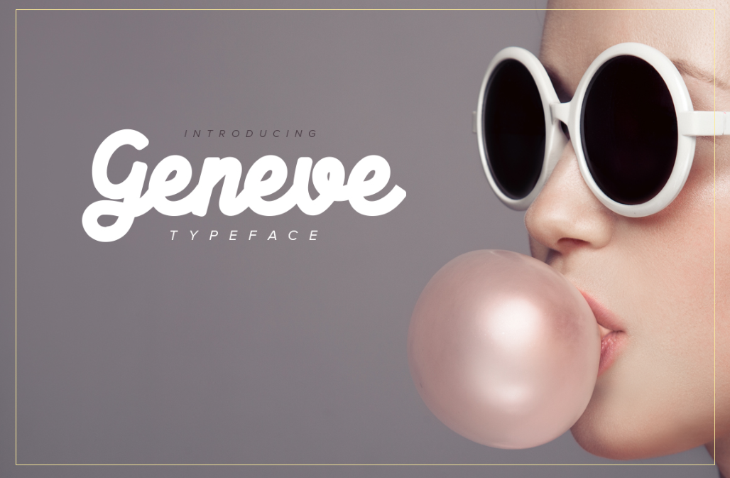 Geneve Typeface