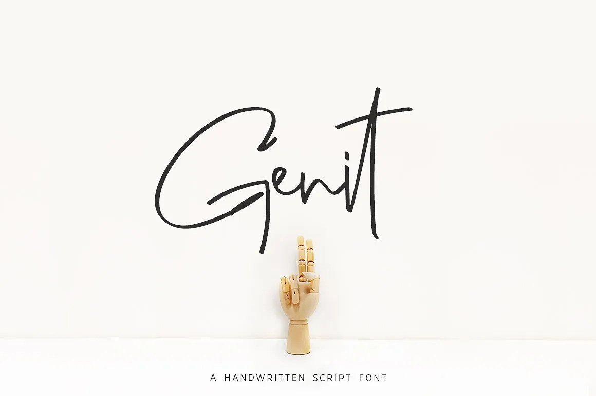 Genit Classy Handwritten Font