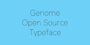 Genome Font