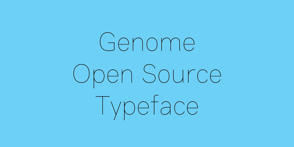Genome Font