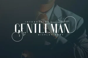 Gentleman Font + 10 Logos