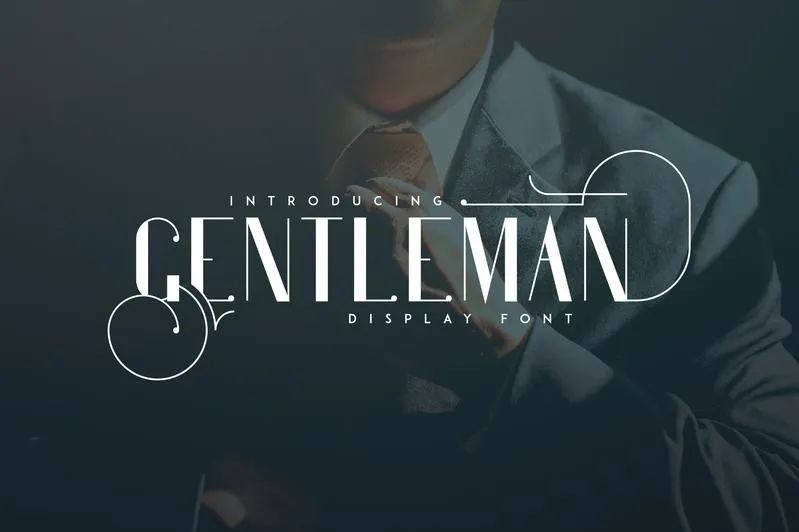Gentleman Font + 10 Logos