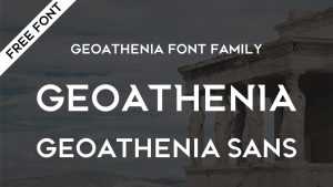 Geoathenia Font Family › Fontesk