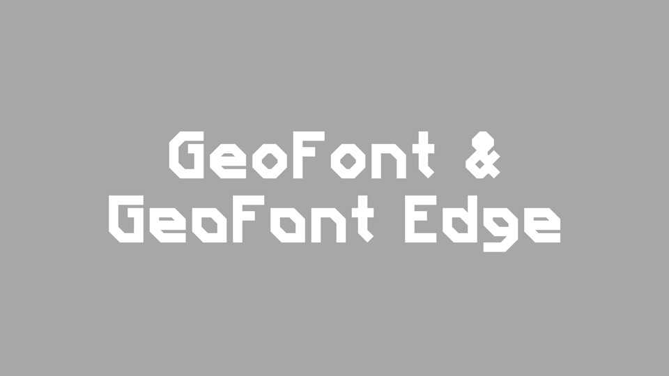 GeoFont Typeface › Fontesk