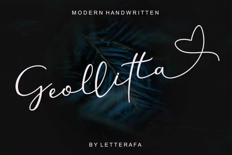 Geollitta Handwritten Font