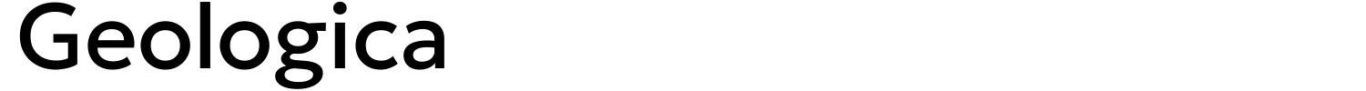 Geologica Font