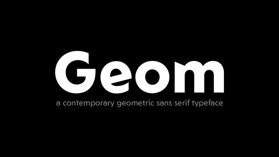 Geom Font Family › Fontesk