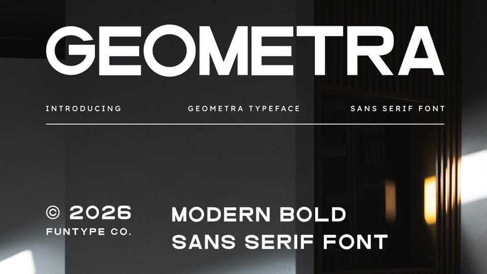 Geometra Font › Fontesk