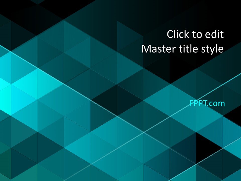 Geometric Shapes PowerPoint Template