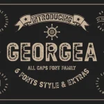 GEORGEA Typeface