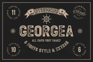 GEORGEA Typeface
