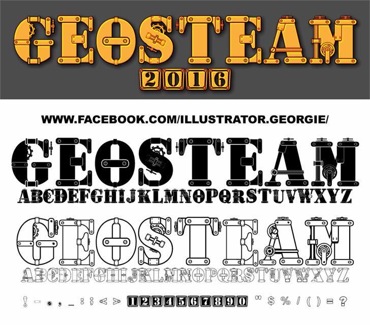 Geosteam Font