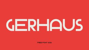 Gerhaus Font › Fontesk
