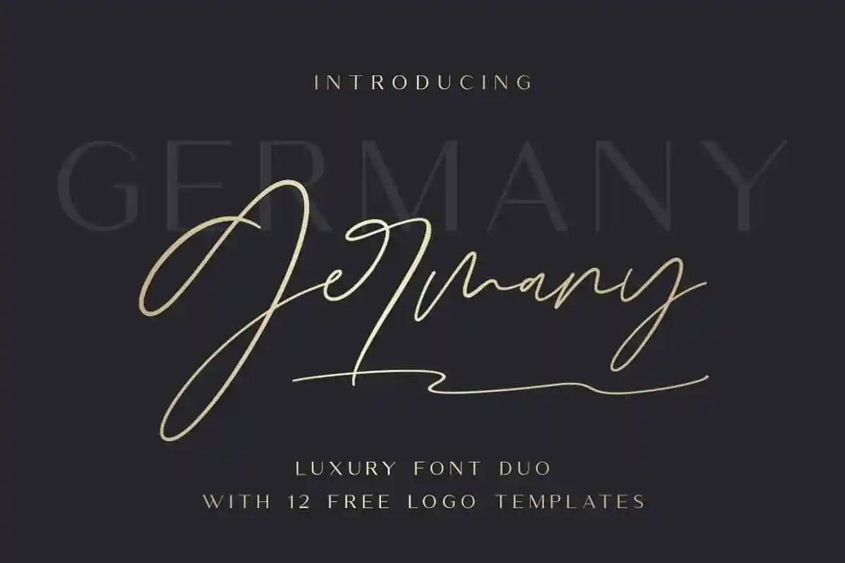 Germany Font Duo