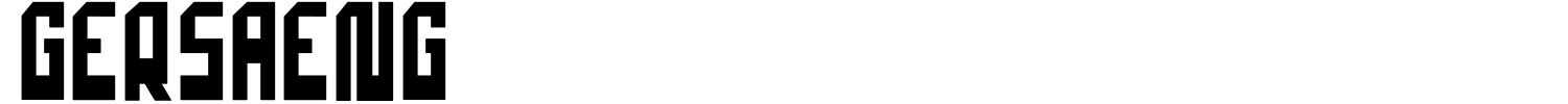 Gersaeng Font - 1001 Free Fonts
