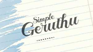 Geruthu Font › Fontesk