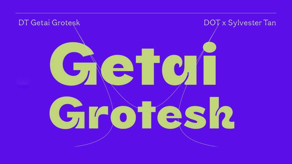 Getai Grotesk Font › Fontesk