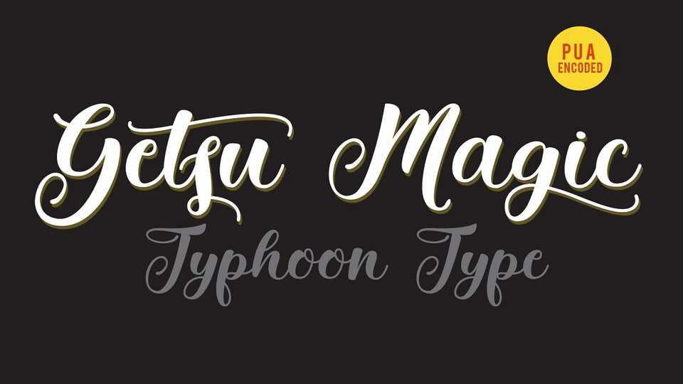 Getsu Magic Font › Fontesk