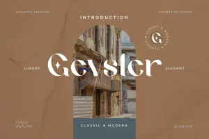 Geyster Font