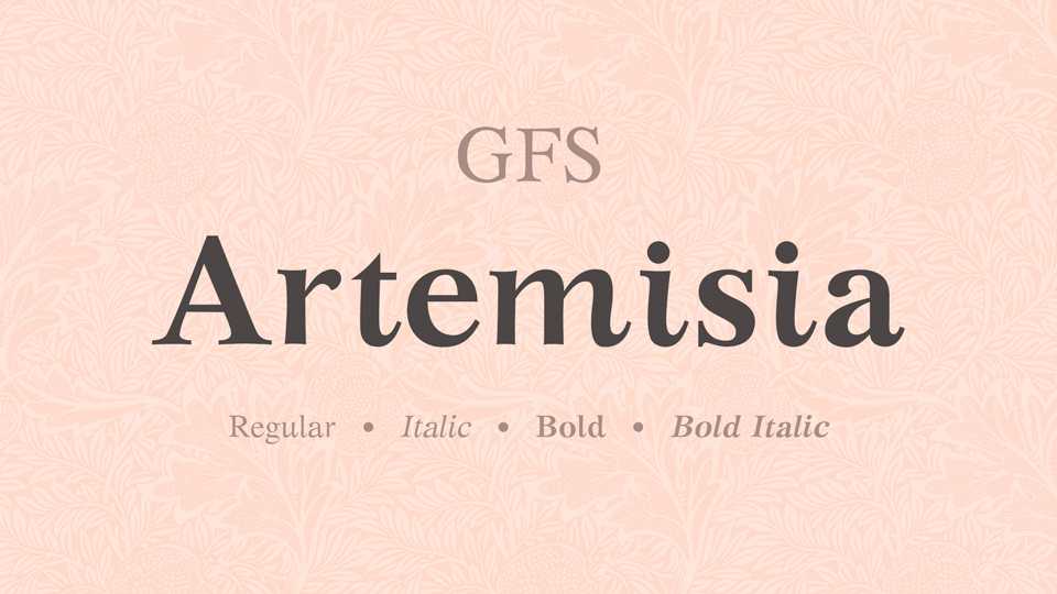 GFS Artemisia Font Family › Fontesk