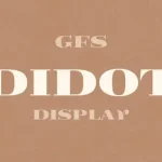 GFS Didot Serif Font - Fonte Grátis GFS Didot Serif Font
