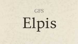 GFS Elpis Font › Fontesk