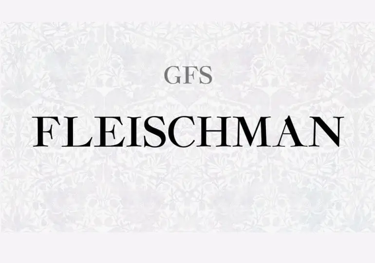 GFS Fleischman Serif Font