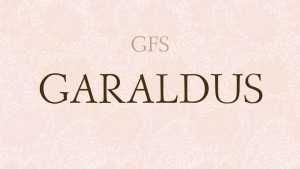 GFS Garaldus Font › Fontesk