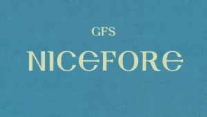 GFS Nicefore Display Font