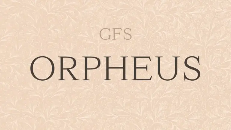 GFS Orpheus Serif Font