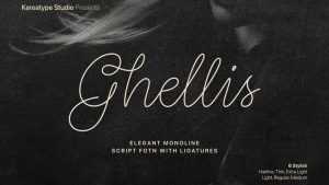 Ghellis Font › Fontesk