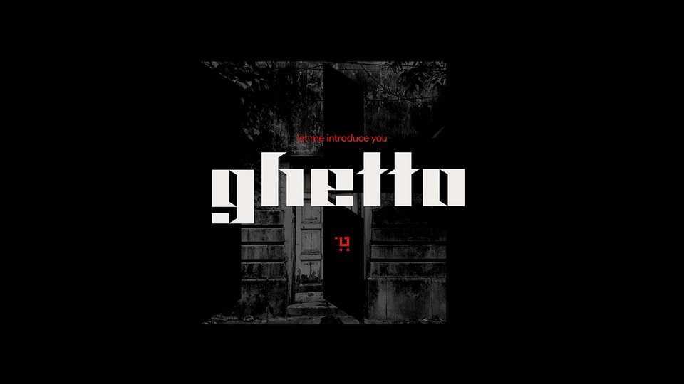 Ghetto Font › Fontesk