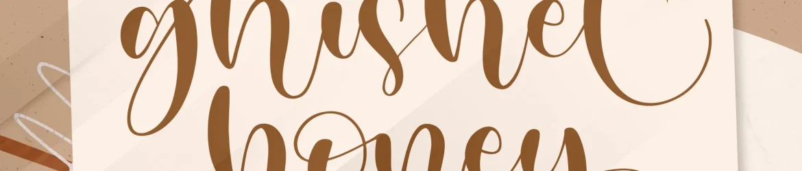 Ghisel Honey Font