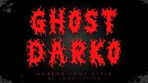 Ghost Darko Font › Fontesk
