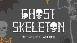 Ghost Skeleton Font › Fontesk