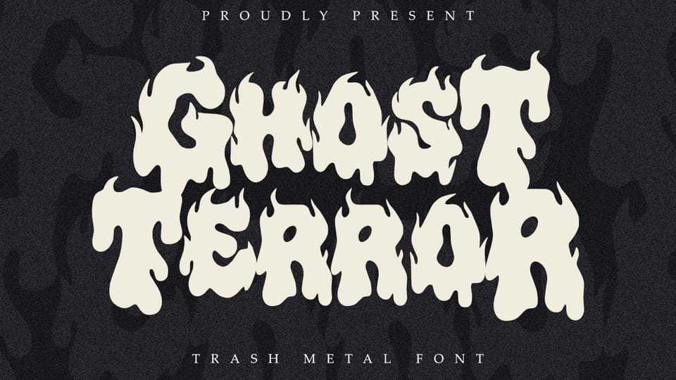 Ghost Terror Font › Fontesk