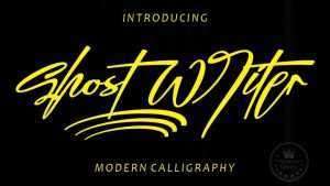 Ghost Writer Font › Fontesk