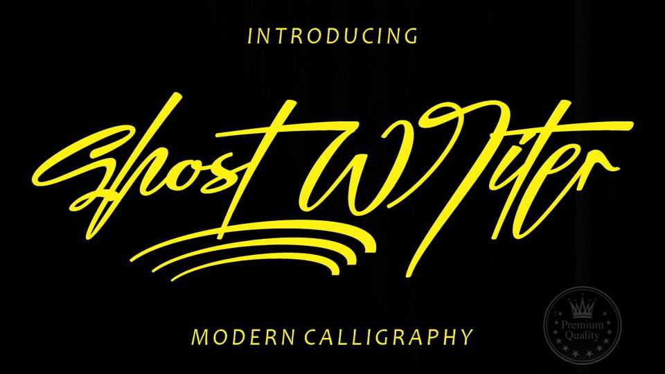 Ghost Writer Font › Fontesk