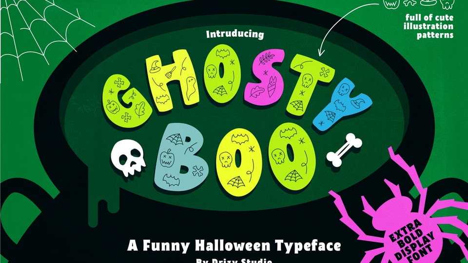 Ghosty Boo Font › Fontesk