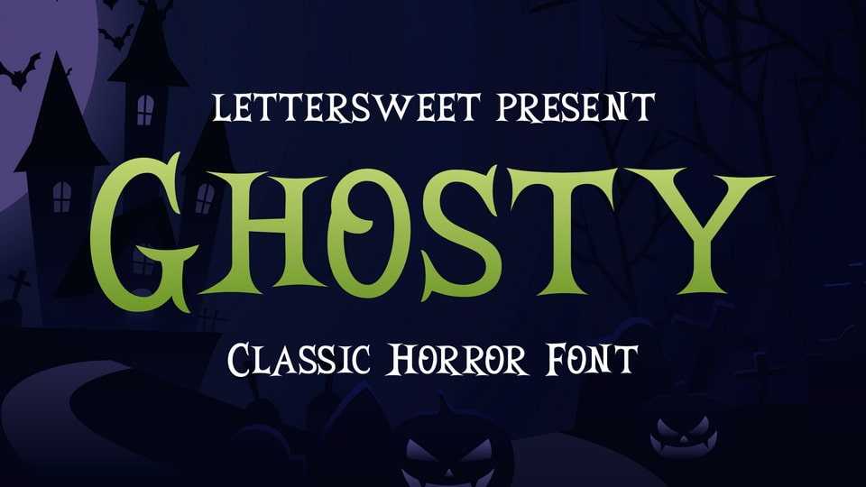 Ghosty Font › Fontesk