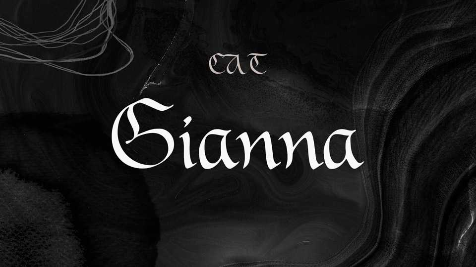 Gianna Font › Fontesk