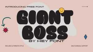 Giant Boss Font › Fontesk
